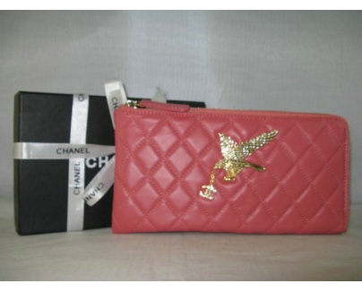 シャネルスーパーコピー CHANEL ラムスキン 長財布 ピンク A320