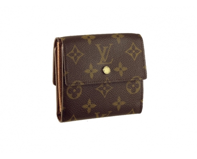 ルイ.ヴィトン LOUIS VUITTON モノグラム 三折り財布 M61654