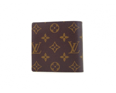 ルイ ヴィトン LOUIS VUITTON モノグラム 二つ折り札入れ 財布 M61675
