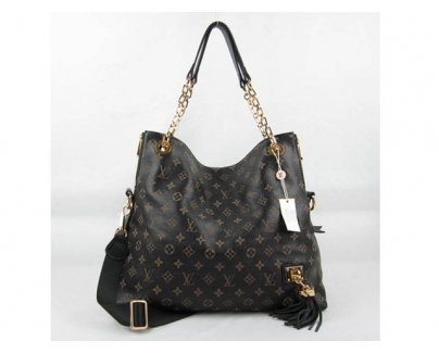 ルイヴィトンLOUIS VUITTON モノグラム レザー ブラック M96868