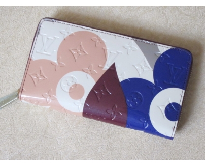 ルイ·ヴィトン LOUIS VUITTON 二つ折長財布 エナメル M61734-1