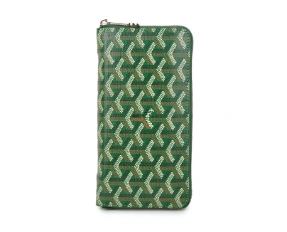 GOYARD ゴヤール 長財布 ラウンドジップ　グリーン GOYWA-27