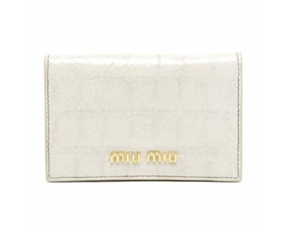 ミュウミュウコピー MIU MIU 名刺入れ 5M1122-NKG-K74