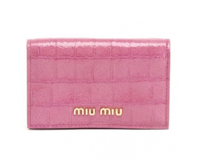 ミュウミュウスーパーコピー MIU MIU 名刺入れ 5M1122-NKG-410