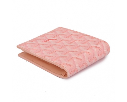 GOYARD ゴヤール 財布 二つ折り　名刺入れ　ピンク GOYWA-37