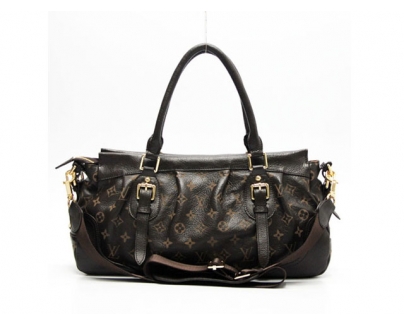 ルイヴィトン LOUIS VUITTON モノグラム ショルダーバッグ ダークブラウン M96096