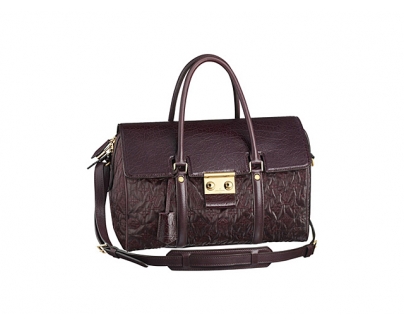 ルイヴィトンLOUIS VUITTON FW2010－11 モノグラム ヴォリュプテ ボルドー M93475
