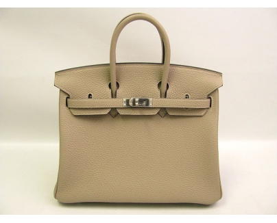 エルメス  バーキン25トゴ-トゥルティール（金具：シルバー） he1025