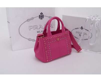 プラダ スーパーコピー PRADA CANAPA ハンドバッグ パパイヤオレンジ＆ゴールド BN1877ZKIS107