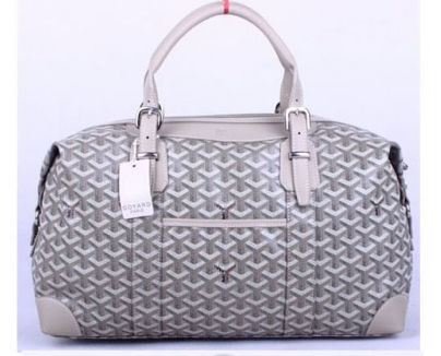 GOYARD ゴヤールサンルイ 旅行かばん グレー GOY034