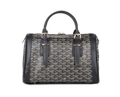 GOYARD ゴヤール ミニボストンバッグ クロワジエール ブラック GOY038