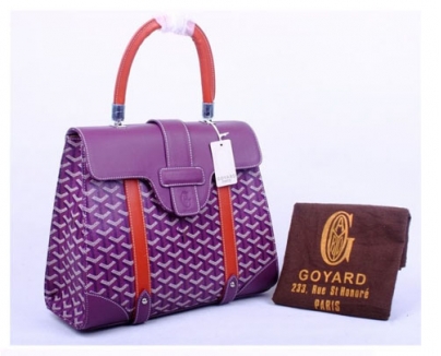 GOYARD ゴヤール バッグ サイゴンMM パープル×レッド系 GOY057