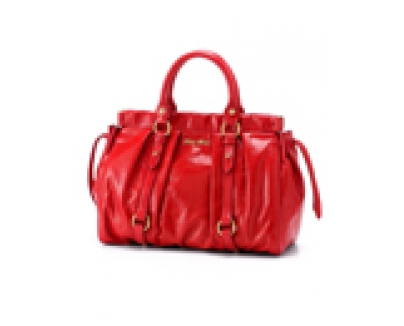 ミュウミュウ VITELLO LUX ショルダー付 ハンドバッグ RT0383 X72 F0D17
