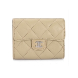 CHANEL シャネル あんずいろ ラムスキン マトラッセ 財布31504