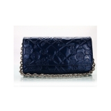 CHANEL シャネル ブルー クルーズライン長財布 998015