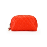 CHANEL シャネル コーラルピンク ラムスキン コインケース 3935