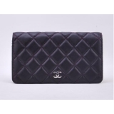 シャネル CHANEL カーフスキンマトラッセ二つ折り長財布 A31509 ネイ...