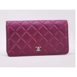 シャネル CHANEL カーフスキンマトラッセ二つ折り長財布 バーブル A315...
