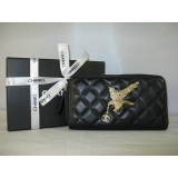 シャネルスーパーコピー CHANEL ラムスキン 長財布 ブラック A319