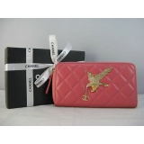 シャネル CHANELコピー財布 ラムスキン 長財布 ピンク A319