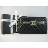 シャネルスーパーコピー CHANEL ラムスキン 長財布 ブラック A313