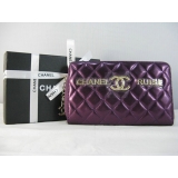 シャネルスーパーコピー CHANEL ラムスキン 長財布 バープル A313