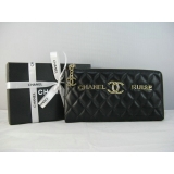 シャネルスーパーコピー CHANELラムスキン 長財布 ブラック A311