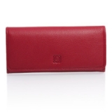 ロエベ   長財布 レッド CONTINENTAL WALLET  113 95...