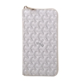 GOYARD ゴヤール スーパーコピー 長財布 ラウンドジップ　ホワイト GOY...
