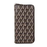 GOYARD スーパーコピー ゴヤール 長財布 ラウンドジップ　ブラック GOY...