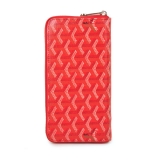 GOYARD ゴヤール 長財布 ラウンドジップ　パープル GOYWA-26