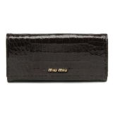 ミュウミュウスーパーコピー MIU MIU 長財布 5M1109-NKG-003