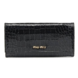 ミュウミュウスーパーコピー MIU MIU 長財布 5M1109-NKG-002