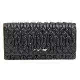 ミュウミュウスーパーコピー MIU MIU 長財布 5M1109-ZRE-002