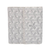 GOYARD ゴヤール 財布 二つ折り　Ｗホック　ホワイト GOYWA-30