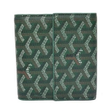 GOYARD ゴヤール 財布 二つ折り　Ｗホック　ブラック GOYWA-32