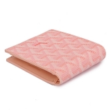 GOYARD ゴヤール 財布 二つ折り　名刺入れ　ピンク GOYWA-37