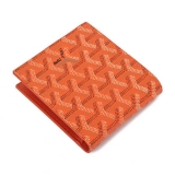 GOYARD ゴヤール 財布 二つ折り　名刺入れ　オレンジ GOYWA-39