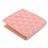GOYARD ゴヤール 財布 二つ折り　ピンク GOYWA-44