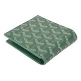 GOYARD ゴヤール 財布 二つ折り　グリーン GOYWA-45