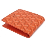 GOYARD ゴヤール 財布 二つ折り　オレンジ GOYWA-46