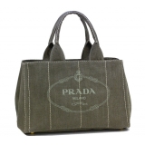 プラダ バッグ PRADA トートバッグ キャンバス ミリタリー B1877B1 新品