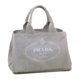 プラダ スーパーコピー バッグ PRADA トートバッグ キャンバス ベージュ ...