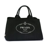 プラダスーパーコピーPRADA トートバッグ キャンバス ブラック BN1872...