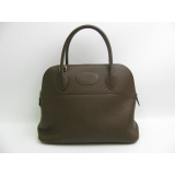 エルメス ボリード31トリヨンクレマンス-カフェ（金具：シルバー）he1297