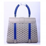 GOYARD ゴヤール バッグ サイゴンMM グレー×ブルー系 GOY059