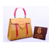 GOYARD ゴヤール バッグ サイゴンMM イエロー×レッド系 GOY061