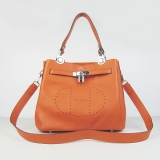 2011年HERMES・エルメス新作2WAYショルダーバッグ オレンジ hr13...