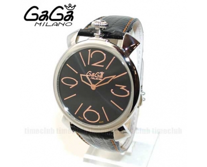 ガガミラノ 時計 スーパーコピー n級 THIN マニュアーレ シン マヌアーレ 46mm ブラック 5090.02