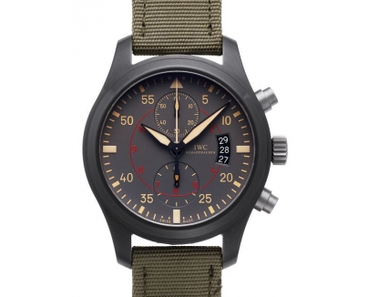IWC 時計 スーパーコピー 韓国 パイロットウォッチ クロノグラフ トップガン ミラマー IW388002